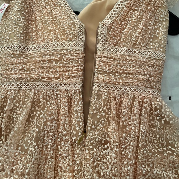 JJs House Dresses Jjs House Gold Layered Dress Poshmark